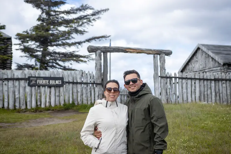 Fuerte Bulnes, the first Chilean settlement on the Strait of Magellan