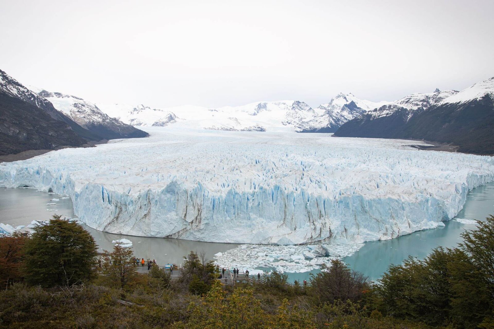 Face of the Perito Moreno Glacier in Argentine Patagonia