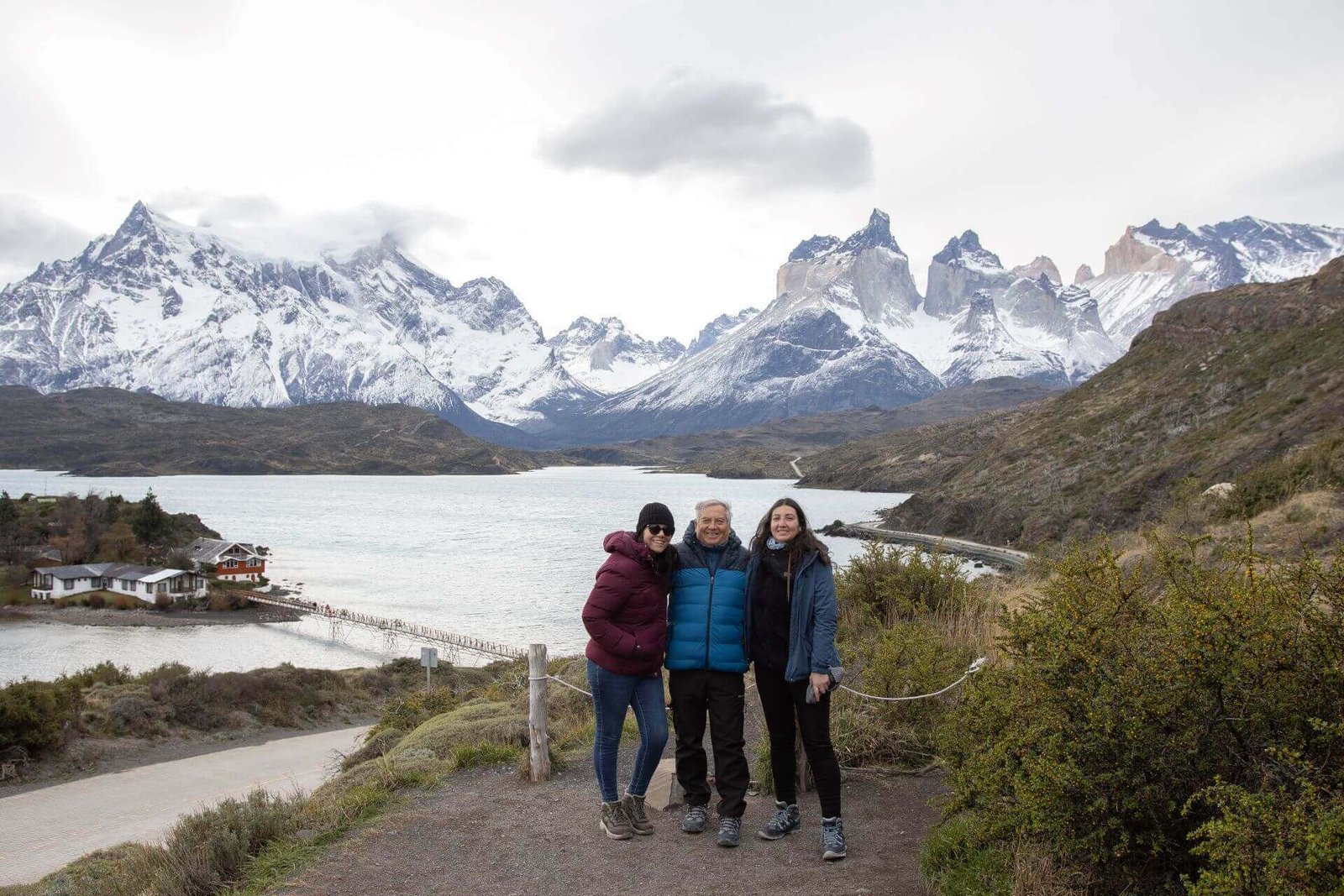 Panoramic viewpoint in Torres del Paine National Park on the full-day tour